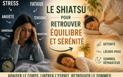 Shiatsu, stress et sommeil : un soutien naturel pour retrouver l’équilibre