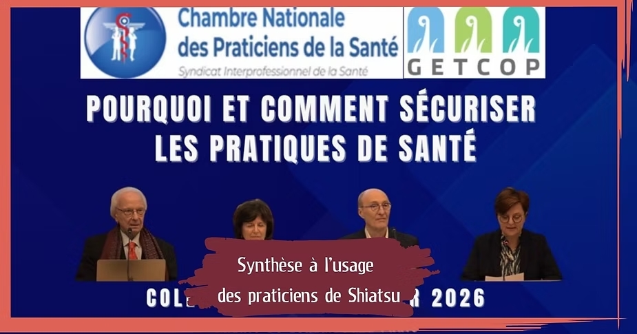 Praticiens de Shiatsu : quels repères pour une pratique plus sûre et mieux reconnue ?